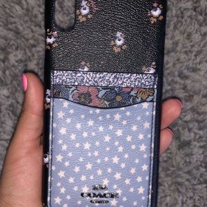 Coach iPhone XS Max case